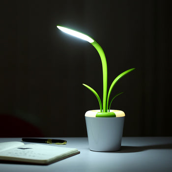 Moderne Pflanzen-Tischlampe | Modernes Licht für Dein Zuhause und Büro