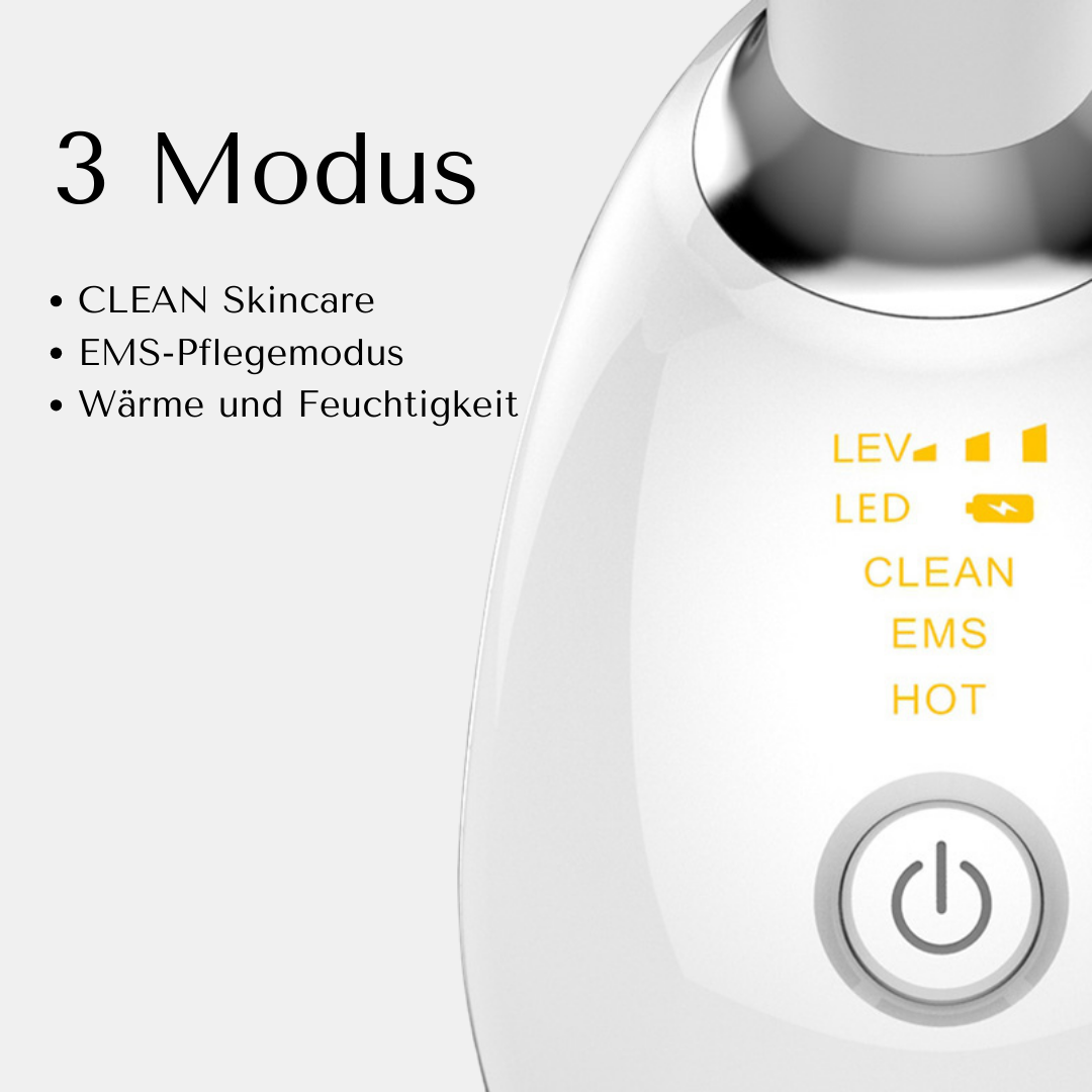 EMS-Thermal-Nacken-Lifting-Massagegerät | LED Gesichtsbehandlung & Nackenlifting