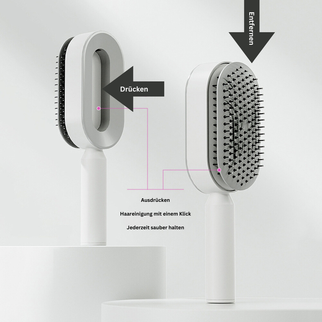 3D Luftkissen Haarbürste | Für sanftes und gesundes Haarstyling