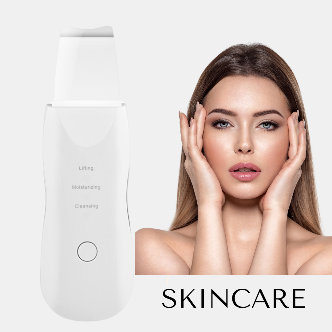 Ultraschall Hautschaber | Intensive Tiefenreinigung für Deine Skincare-Routine