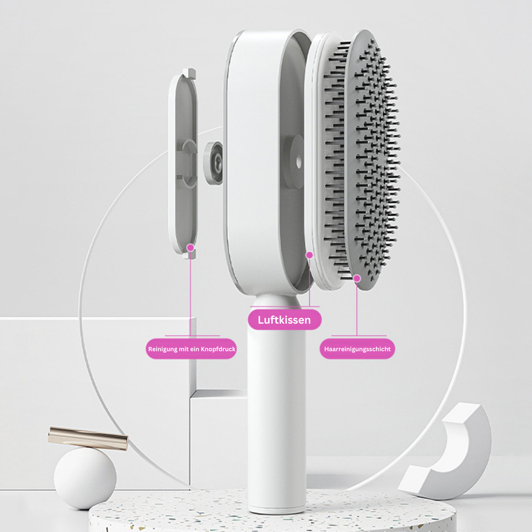 3D Luftkissen Haarbürste | Für sanftes und gesundes Haarstyling