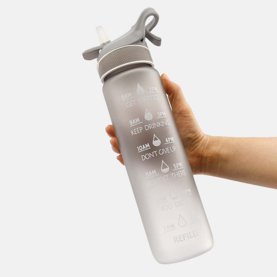 Premium Sportflasche mit Sprühfunktion