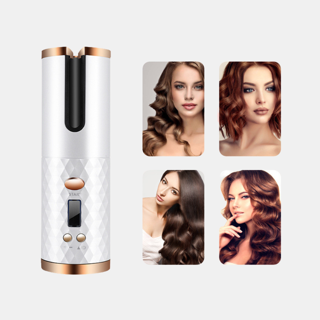 Automatischer Haarlockenformer mit LCD Display  | Dein persönlicher Friseur