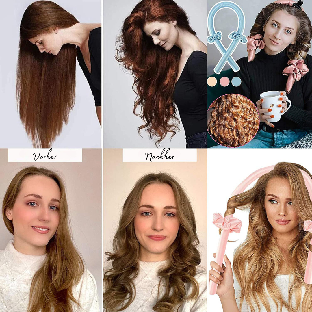 Hitzefreier Lockenstab | Lockenwickler für elegante Locken