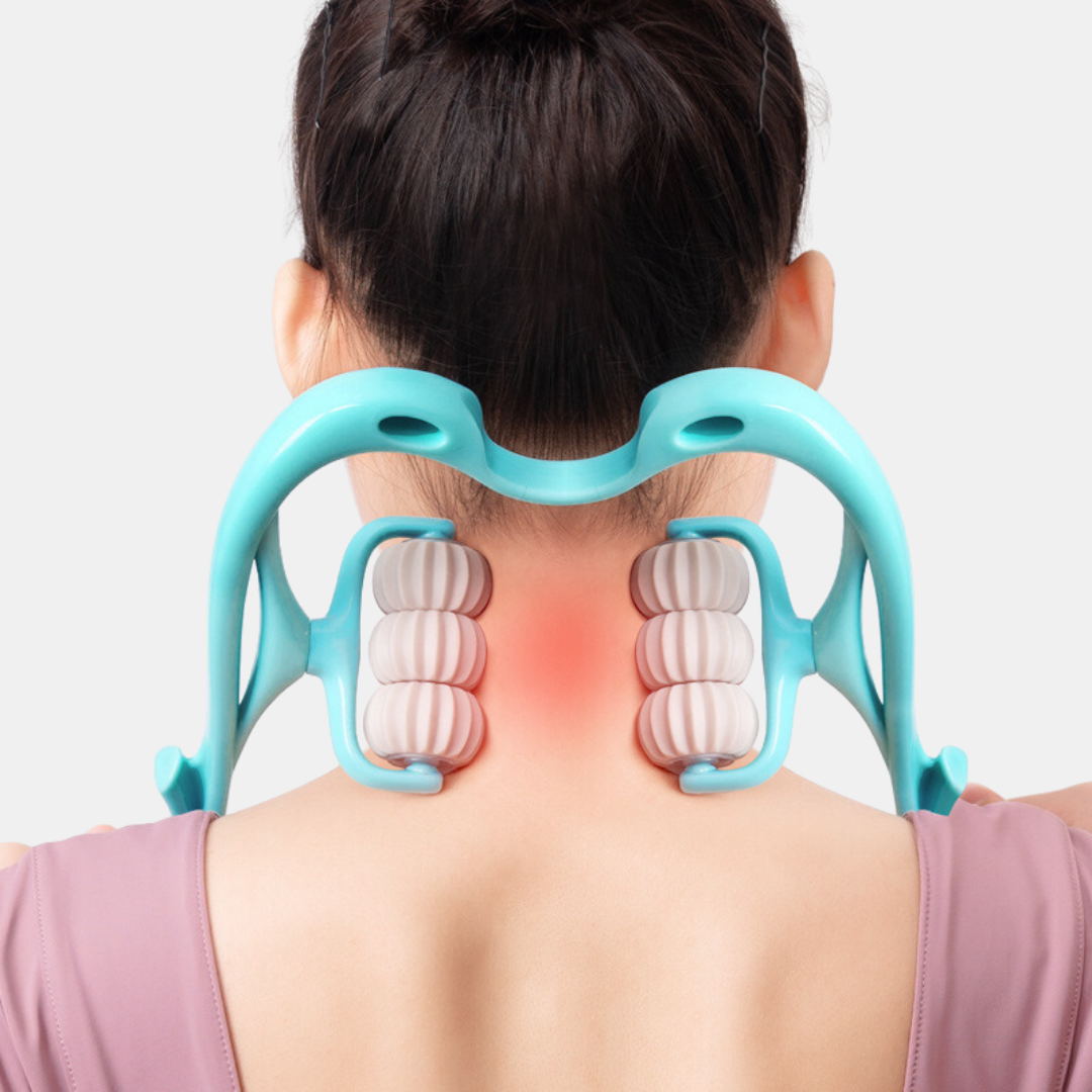 Manueller Sechs-Rad-Nackenmassager | Stressabbau leicht gemacht