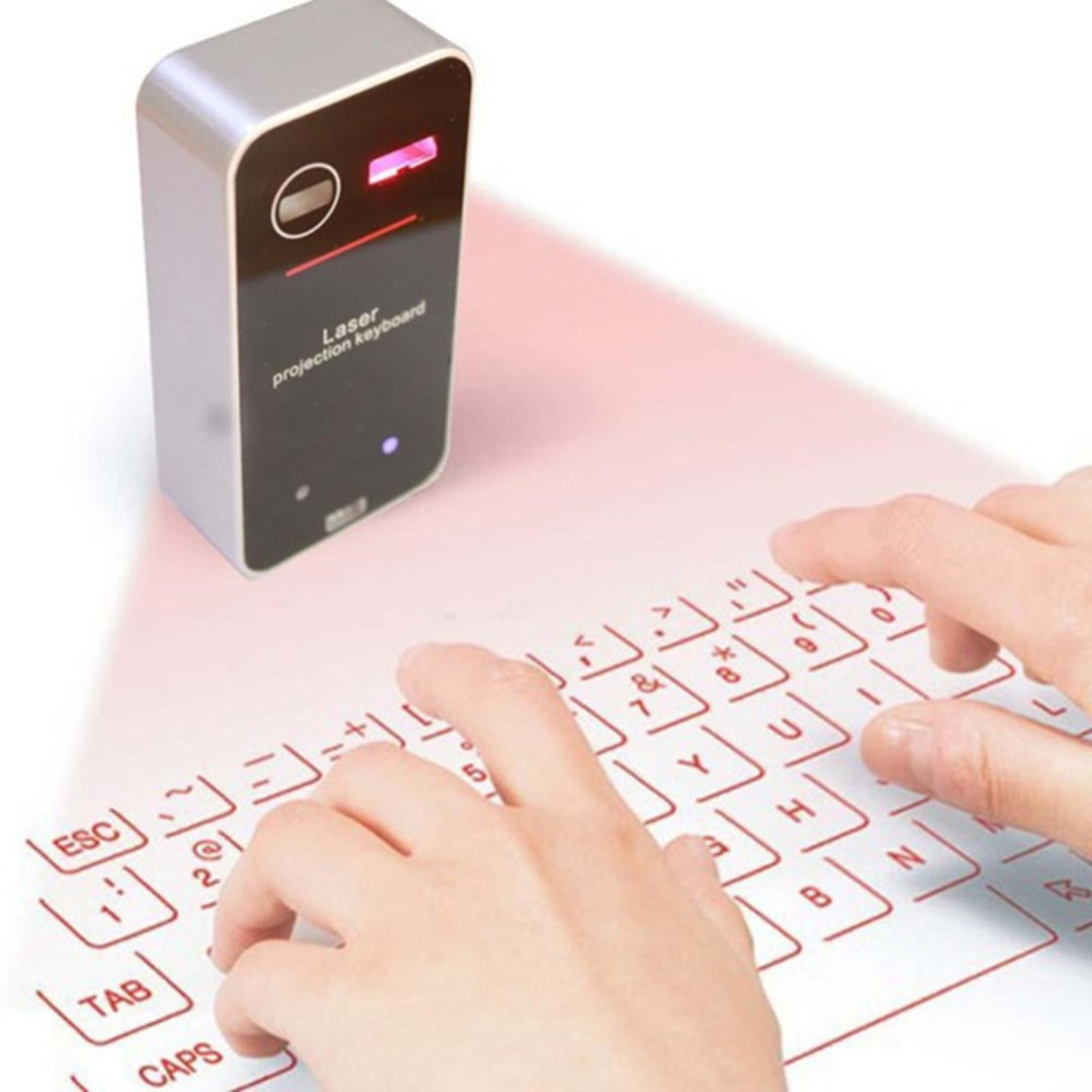 Bluetooth Laser Tastatur | Schnelles und präzises Tippen überall