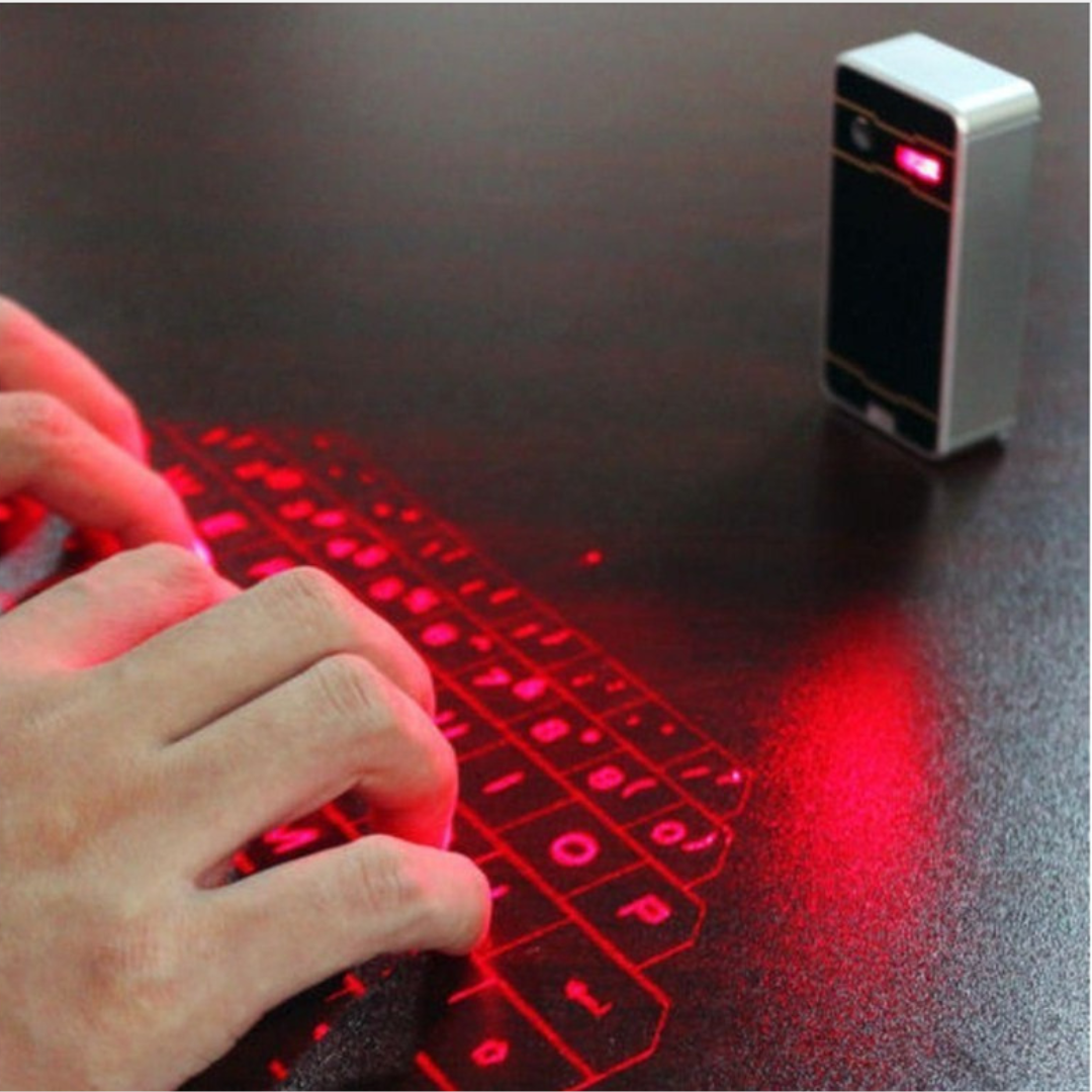 Bluetooth Laser Tastatur | Schnelles und präzises Tippen überall
